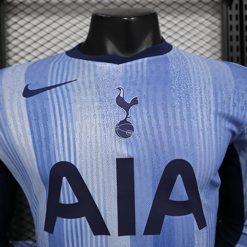 MAILLOT TOTTENHAM HOTSPUR EXTERIEUR 2024/2025 VERSION MANCHES LONGUES Onze Maillots