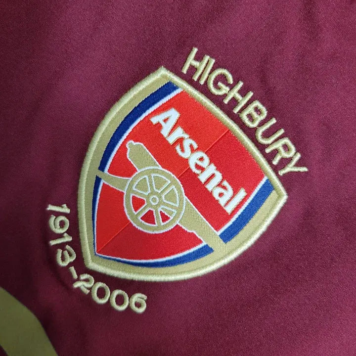 MAILLOT RETRO ARSENAL 2005/2006 Onze Maillots