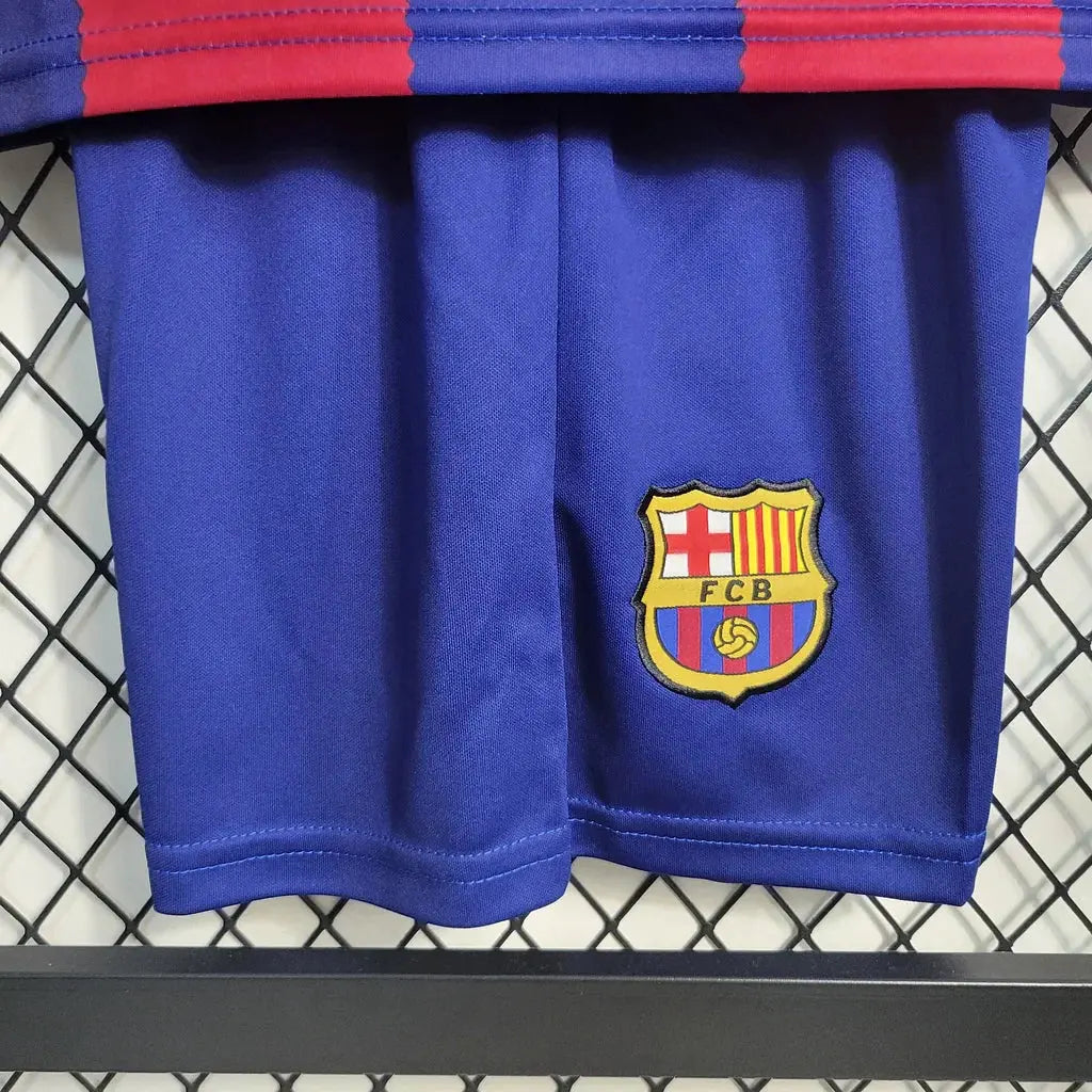 MAILLOT ENFANT FC BARCELONE DOMICILE 2023/2024 Onze Maillots