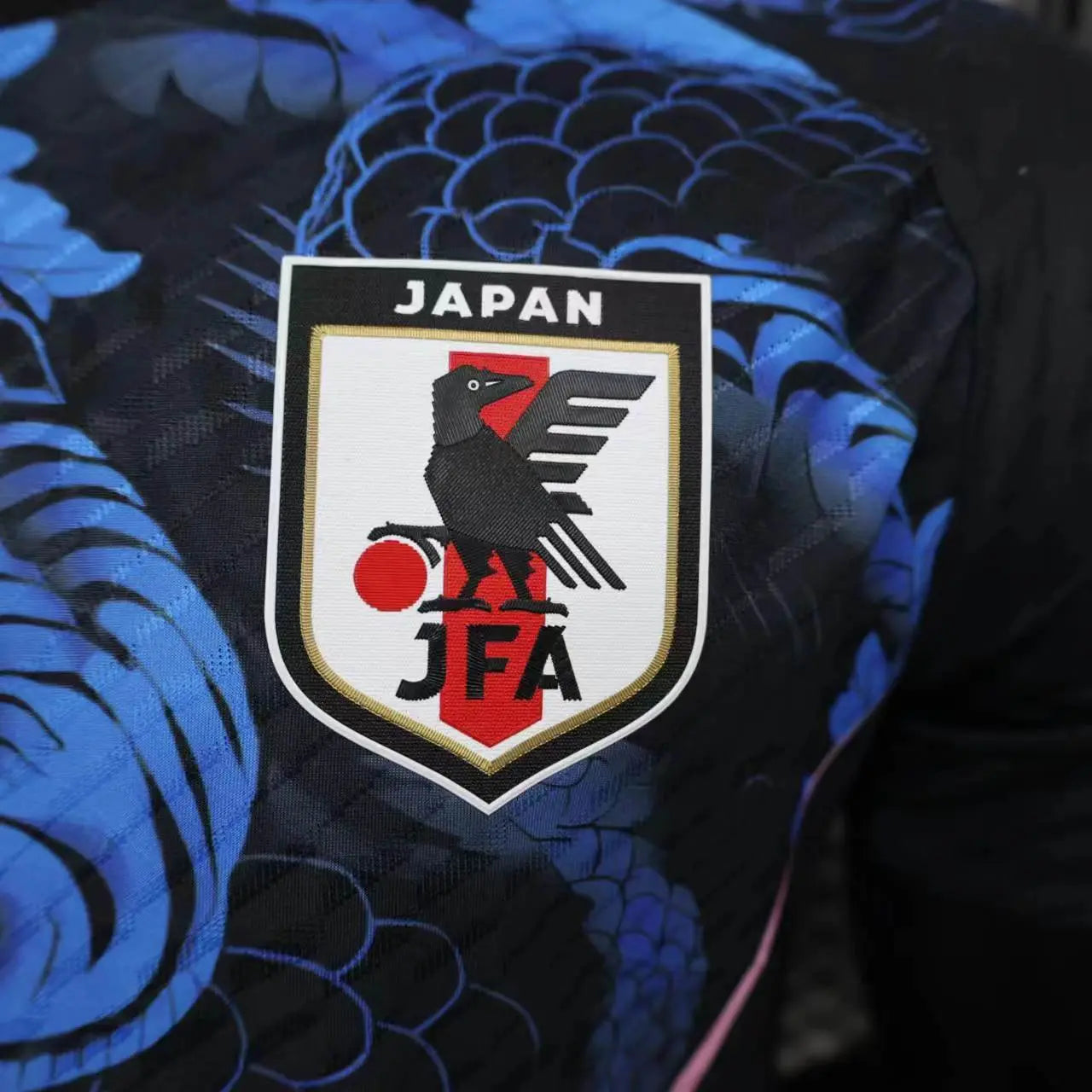 MAILLOT JAPON EDITION DRAGON BLEU 2024/2025 Onze Maillots