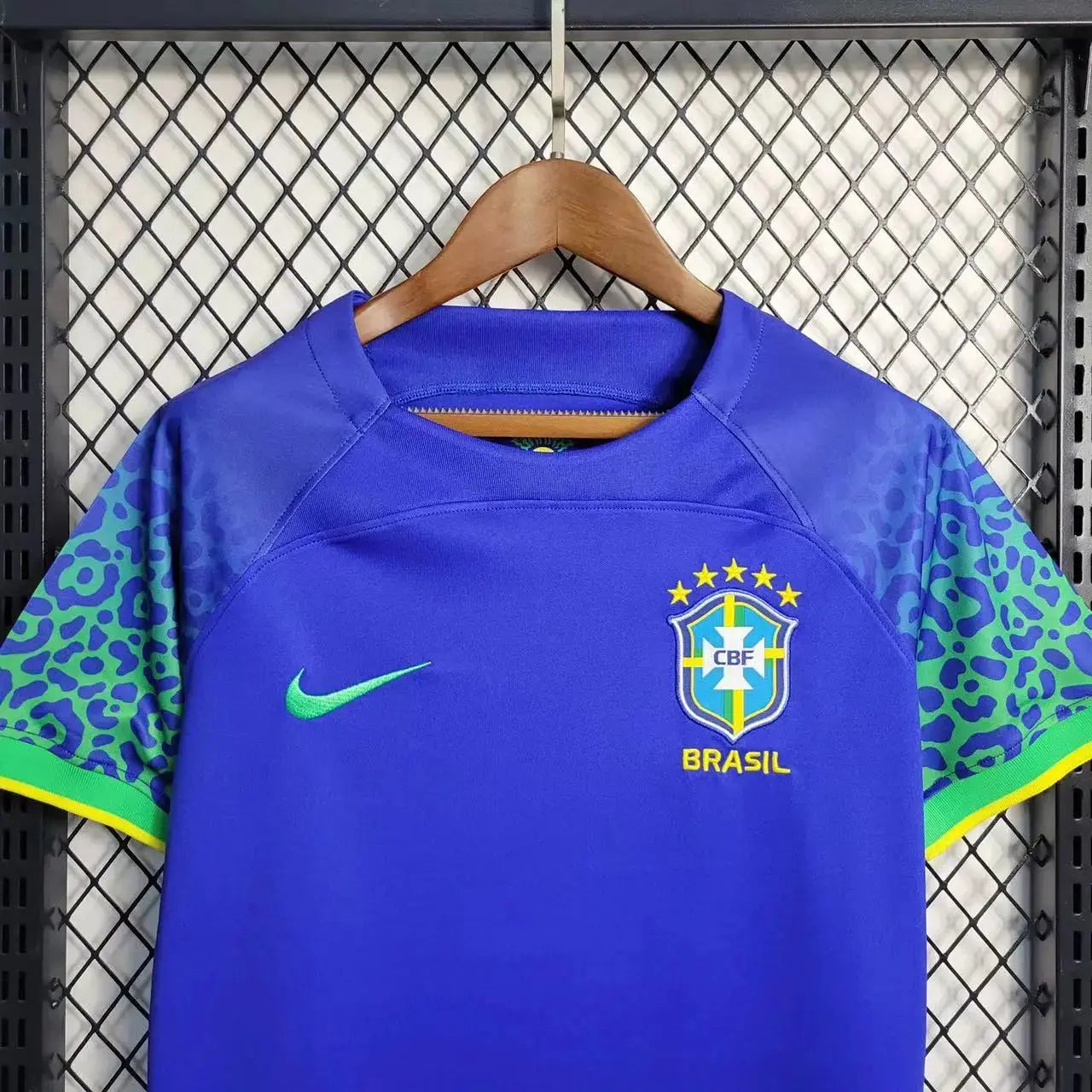 Maillot Femme Brésil/Brazil Extérieur "Bleu" 2022/2023 YamaFoot