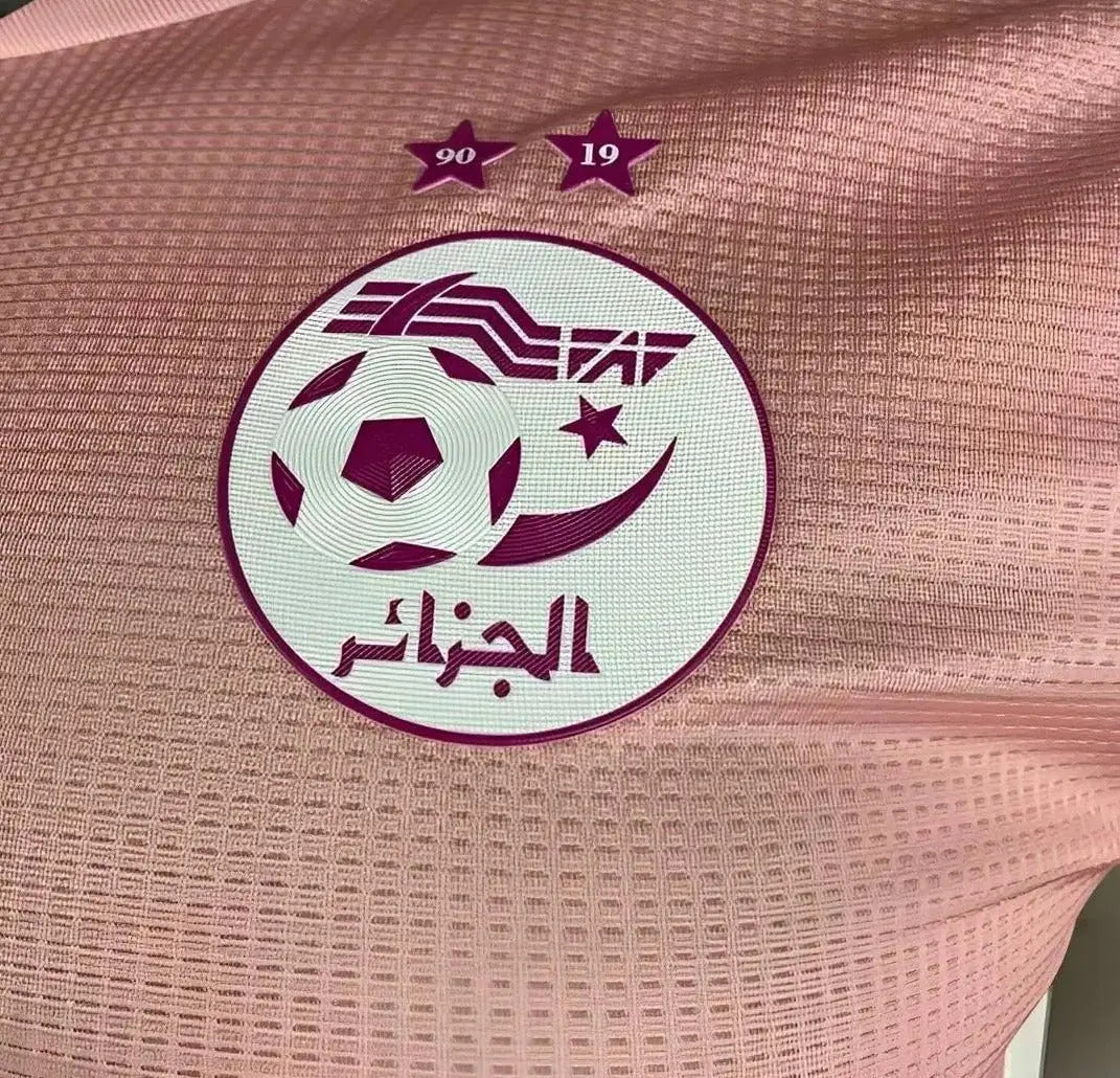 Maillot Algérie "rose" Version Player 2023/2024 JanaFoot