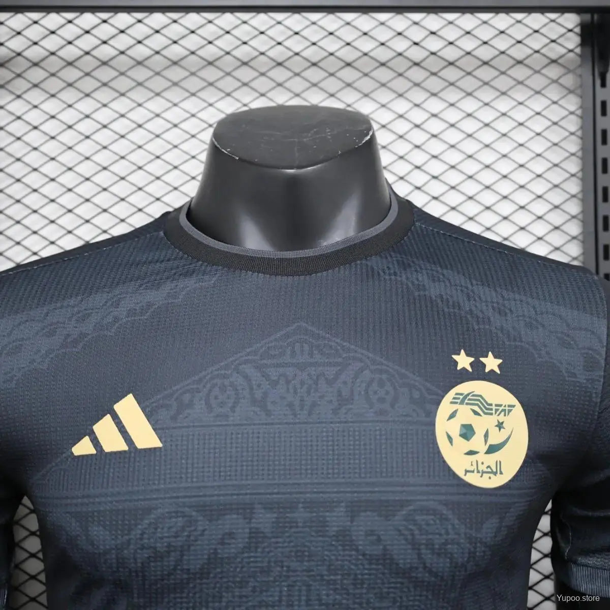 Maillot Algérie Concept "Noir" 2023/2024 Version Player YamaFoot