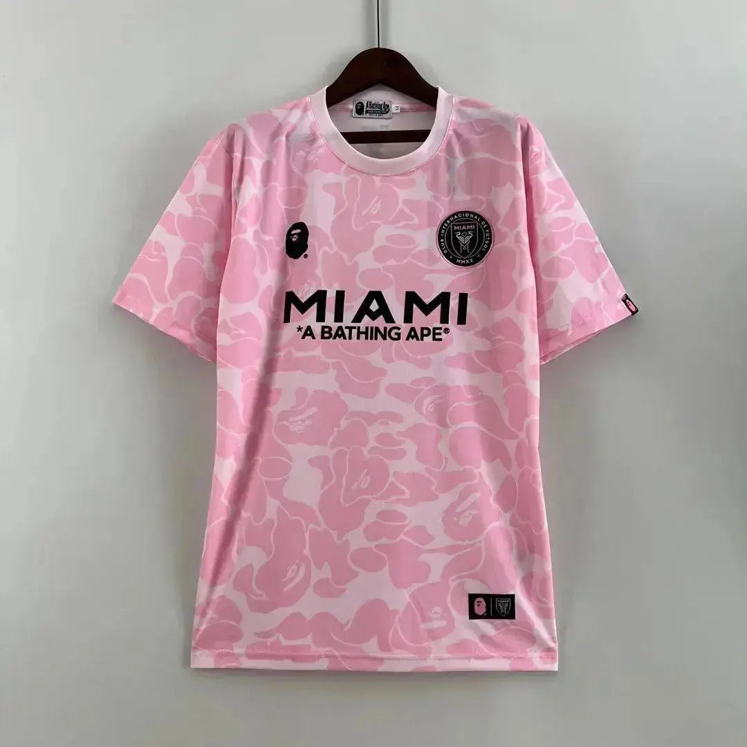 Maillot Inter Miami CF x Bape Rose 2023/2024 Yama