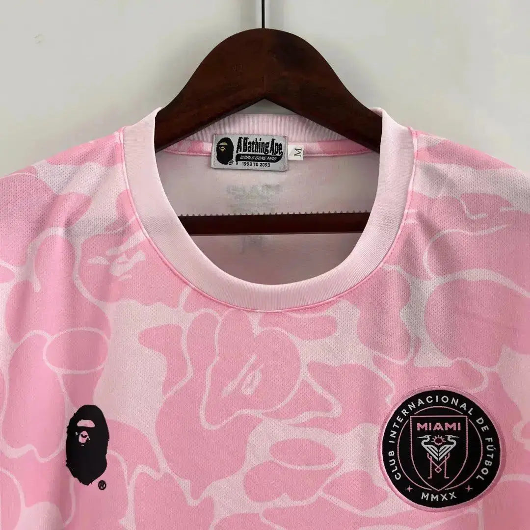 Maillot Inter Miami CF x Bape Rose 2023/2024 Yama