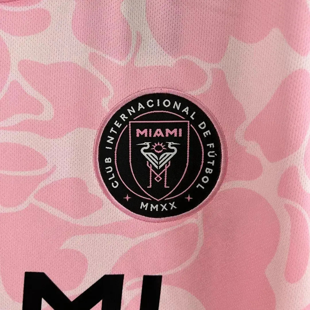 Maillot Inter Miami CF x Bape Rose 2023/2024 Yama