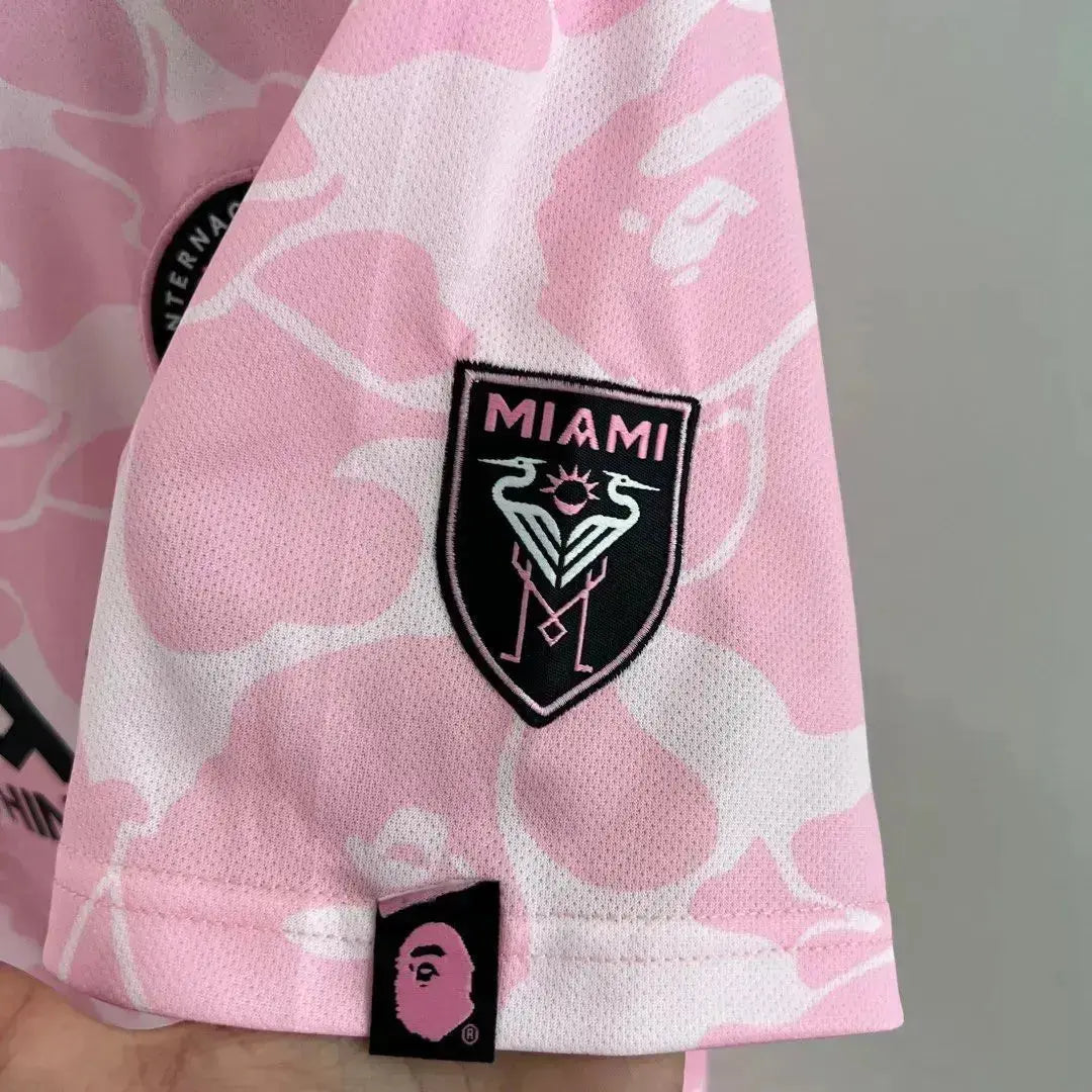 Maillot Inter Miami CF x Bape Rose 2023/2024 Yama