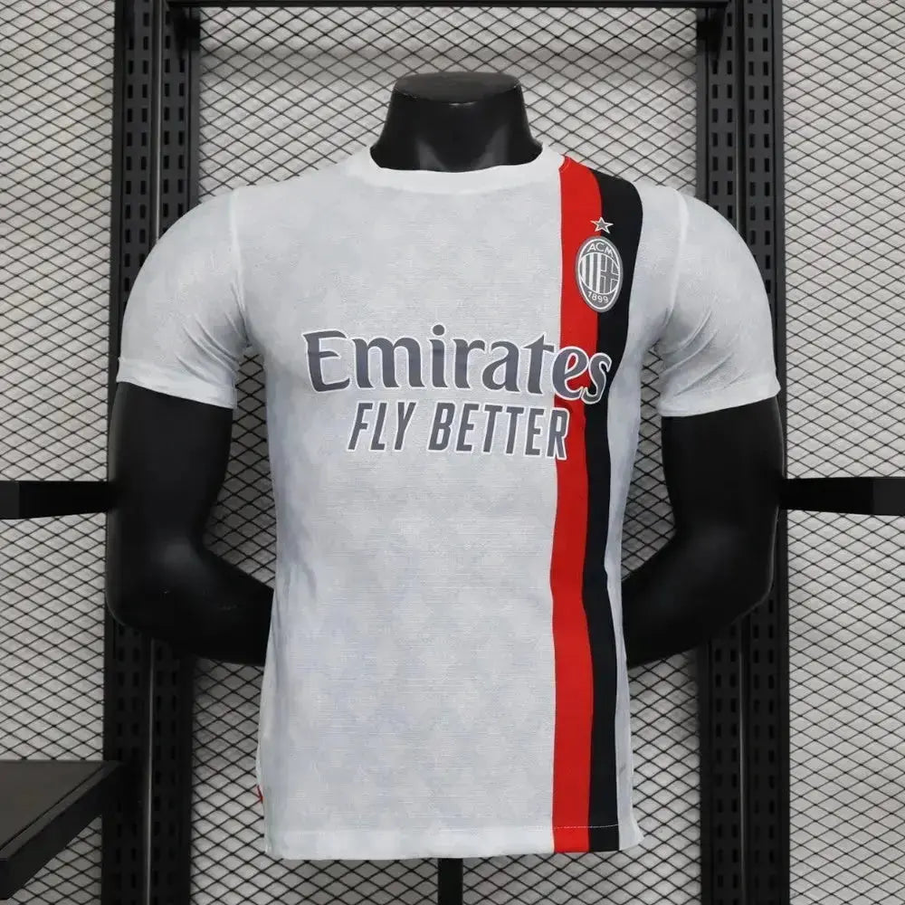 Maillot AC Milan Extérieur « Blanc » Version PLAYER 2023/2024 Yama