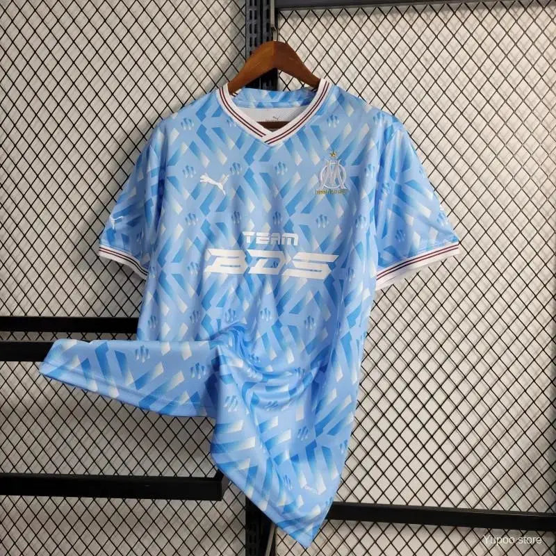 Maillot Olympique de Marseille Entrainement "Bleu" 2023/2024 YamaFoot