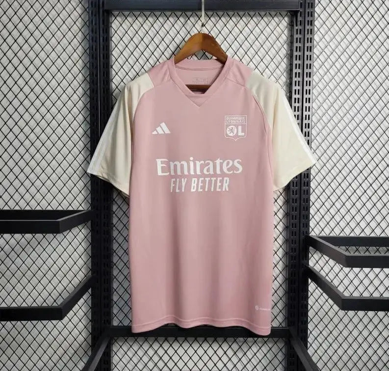 Maillot Olympique Lyonnais Entrainement "Pink" 2023/2024 YamaFoot