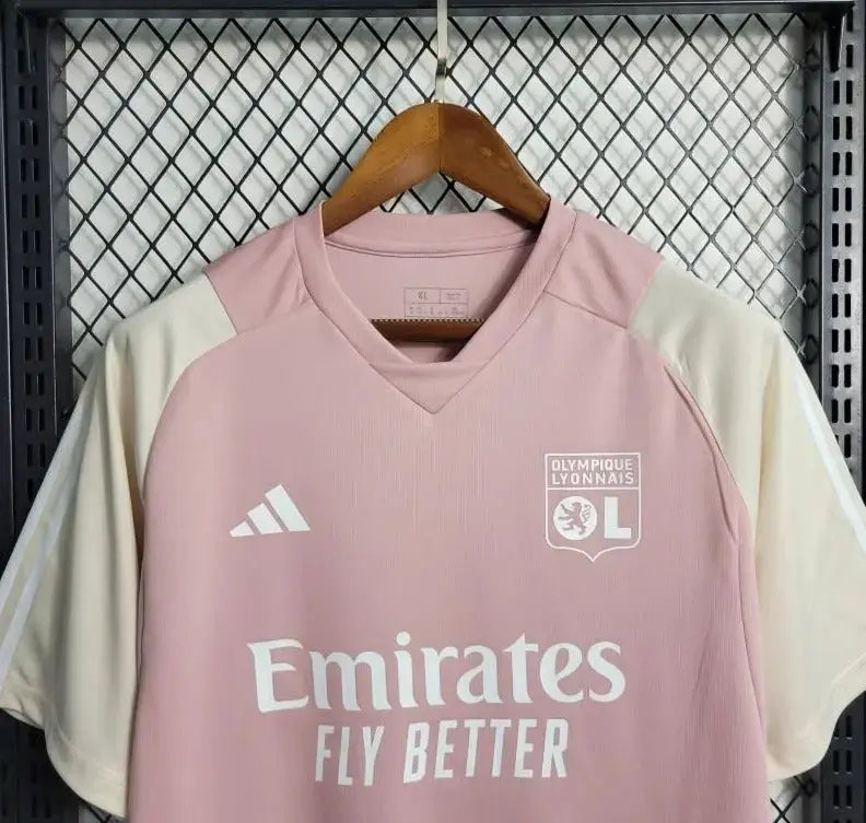 Maillot Olympique Lyonnais Entrainement "Pink" 2023/2024 YamaFoot