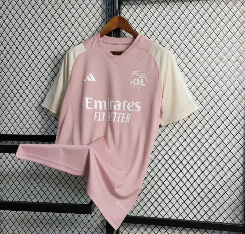 Maillot Olympique Lyonnais Entrainement "Pink" 2023/2024 YamaFoot