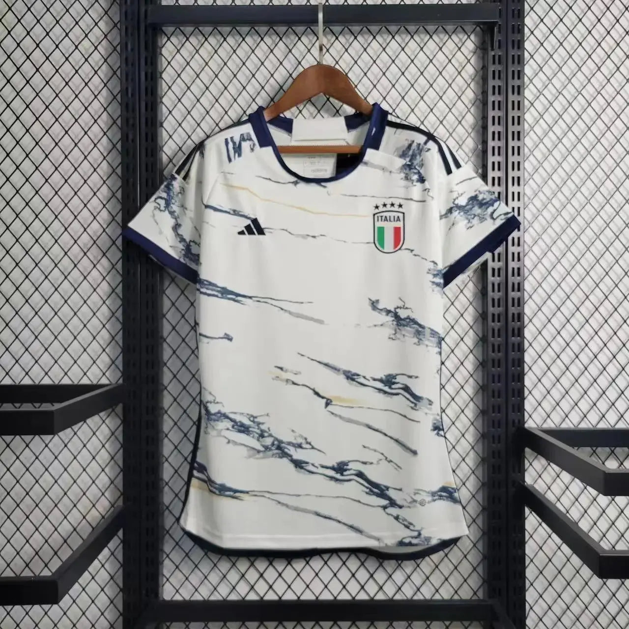 Maillot Femme Italie Extérieur "Blanc" 2023/2024 YamaFoot