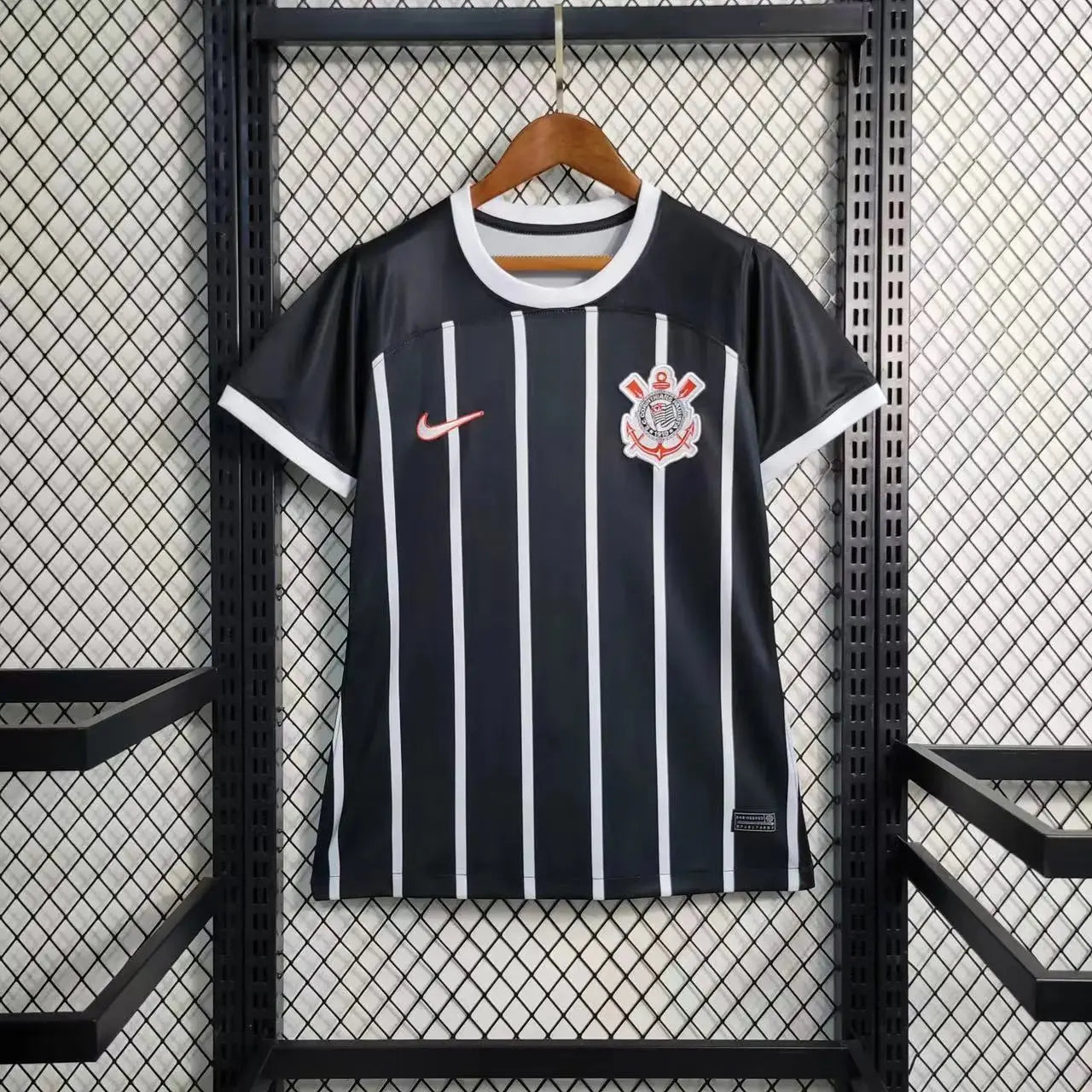 Maillot Femme Corinthians Extérieur "Noir" 2023/2024 YamaFoot