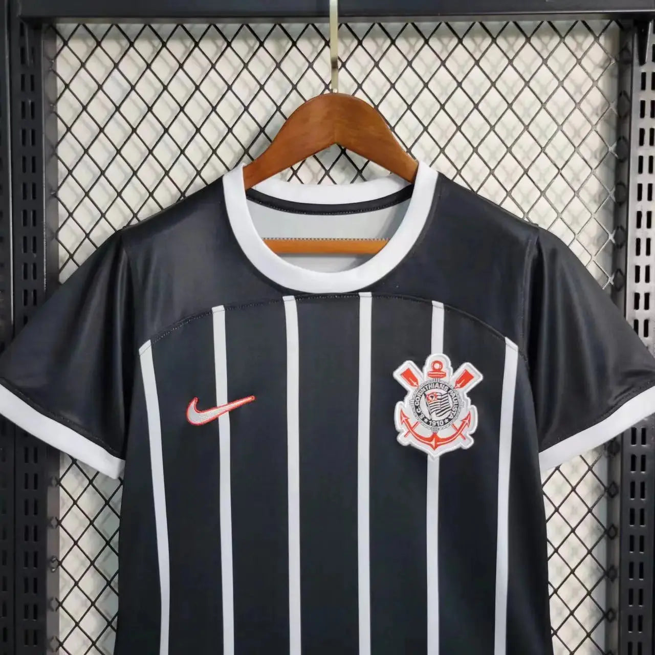 Maillot Femme Corinthians Extérieur "Noir" 2023/2024 YamaFoot