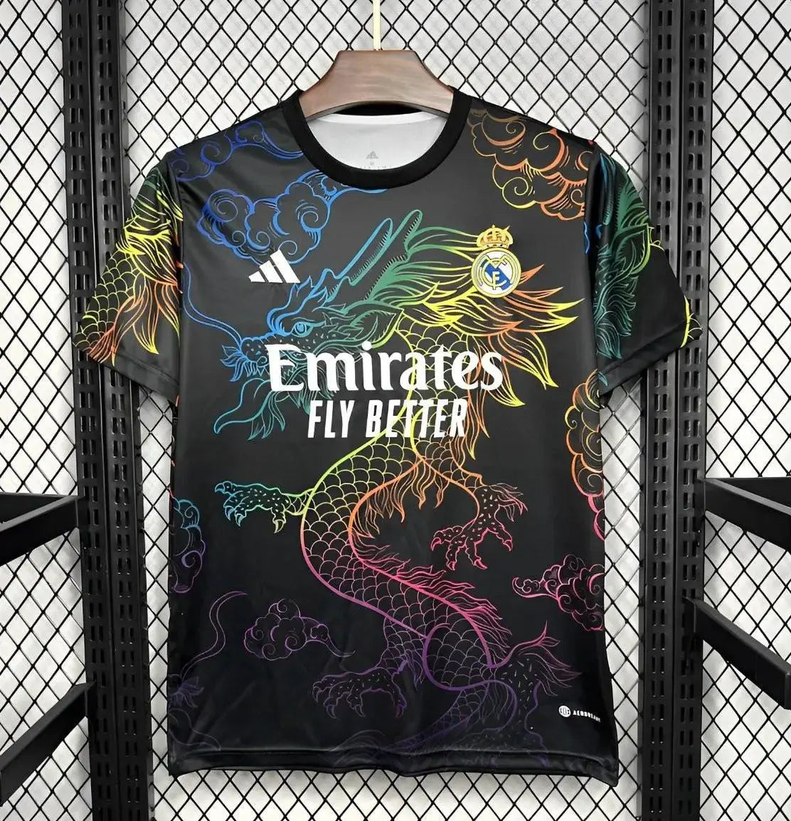 Maillot Real Madrid Black Multi-Color "Dragon" Concept 2024/2025 JanaFoot