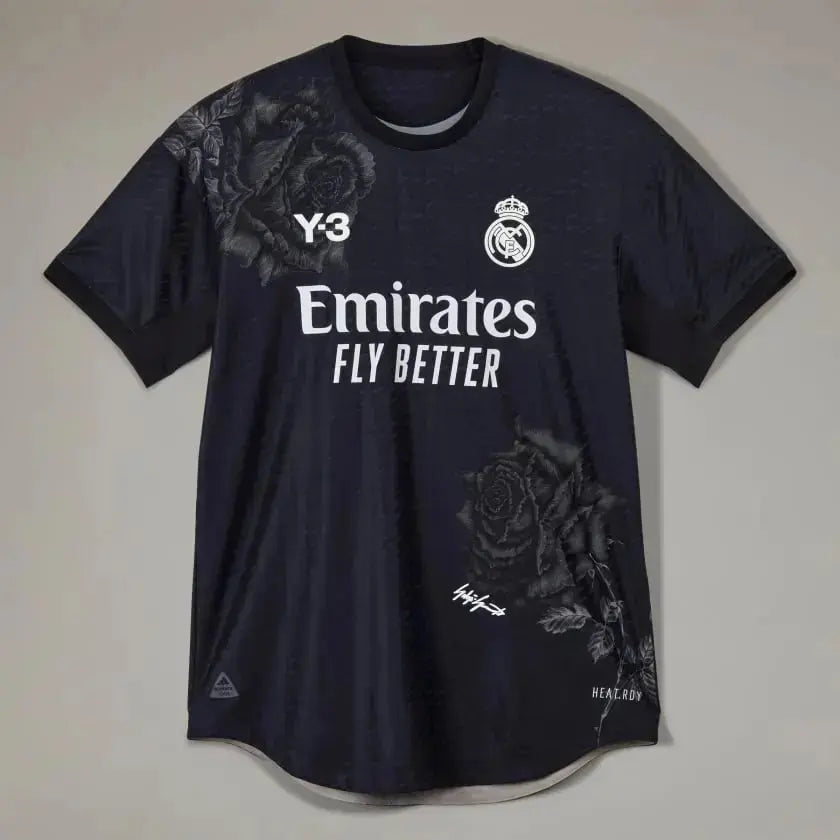 Maillot Real Madrid Y3 noir 2024/2025 Yama