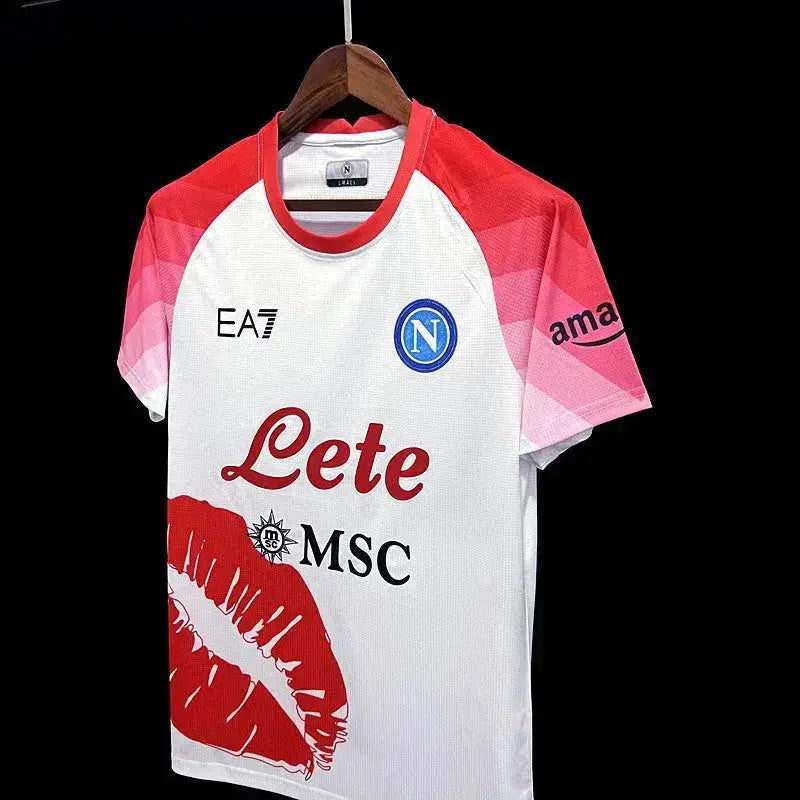 Maillot du Napoli Concept « Bisous » 2024/2025 Yama