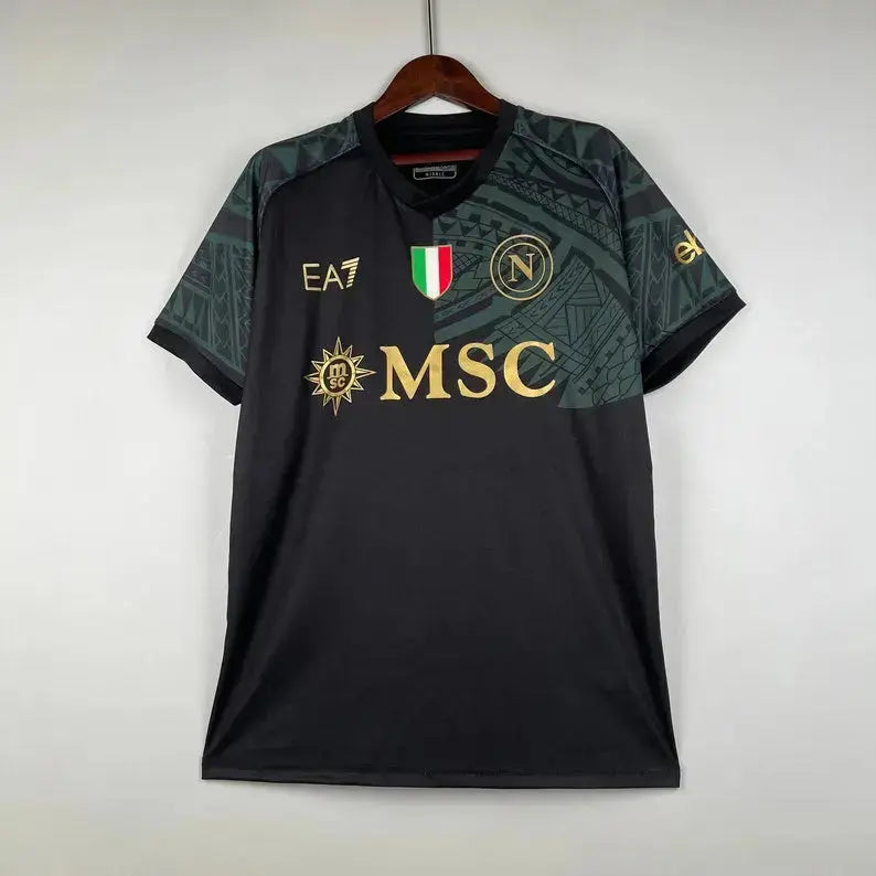 Maillot Napoli Third « vers, noir » 2024/2025 Yama