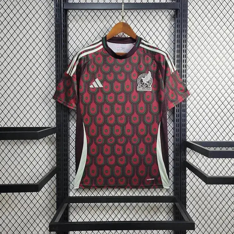 Maillot du Mexique Extérieur « Rouge » 2024/2025 Yama