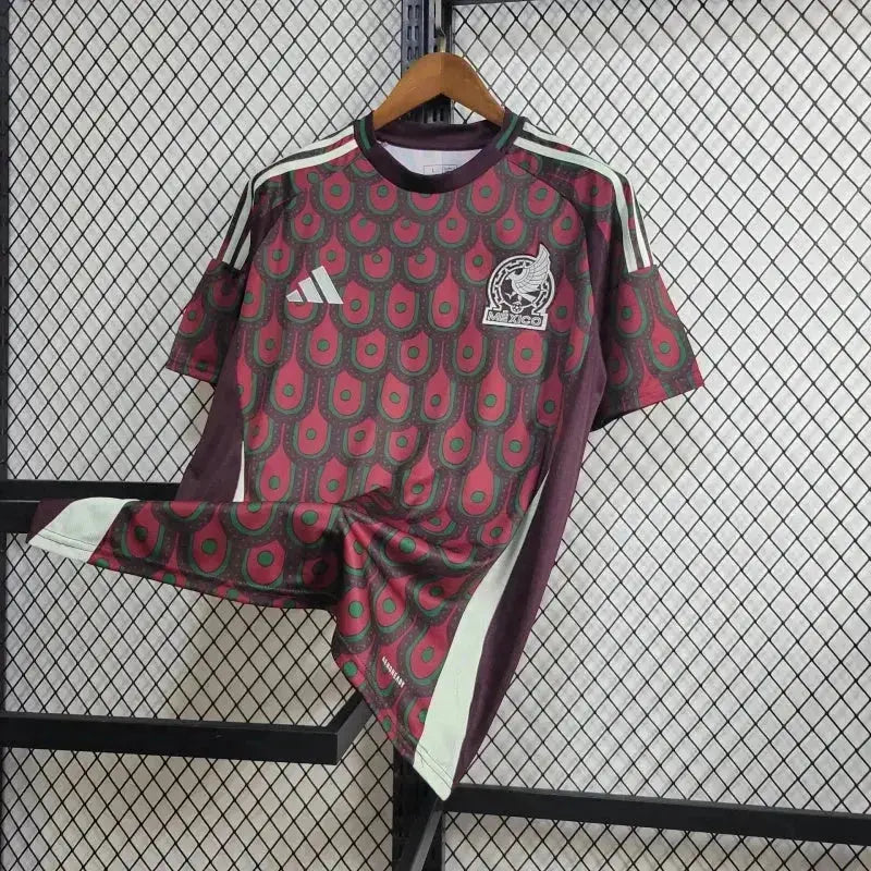 Maillot du Mexique Extérieur « Rouge » 2024/2025 Yama