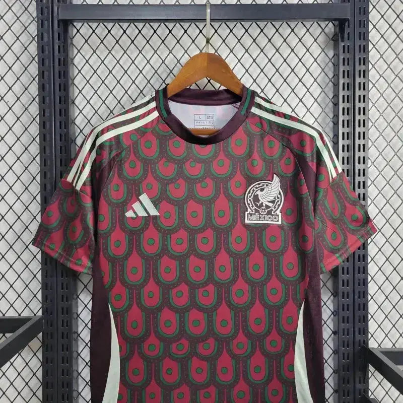 Maillot du Mexique Extérieur « Rouge » 2024/2025 Yama