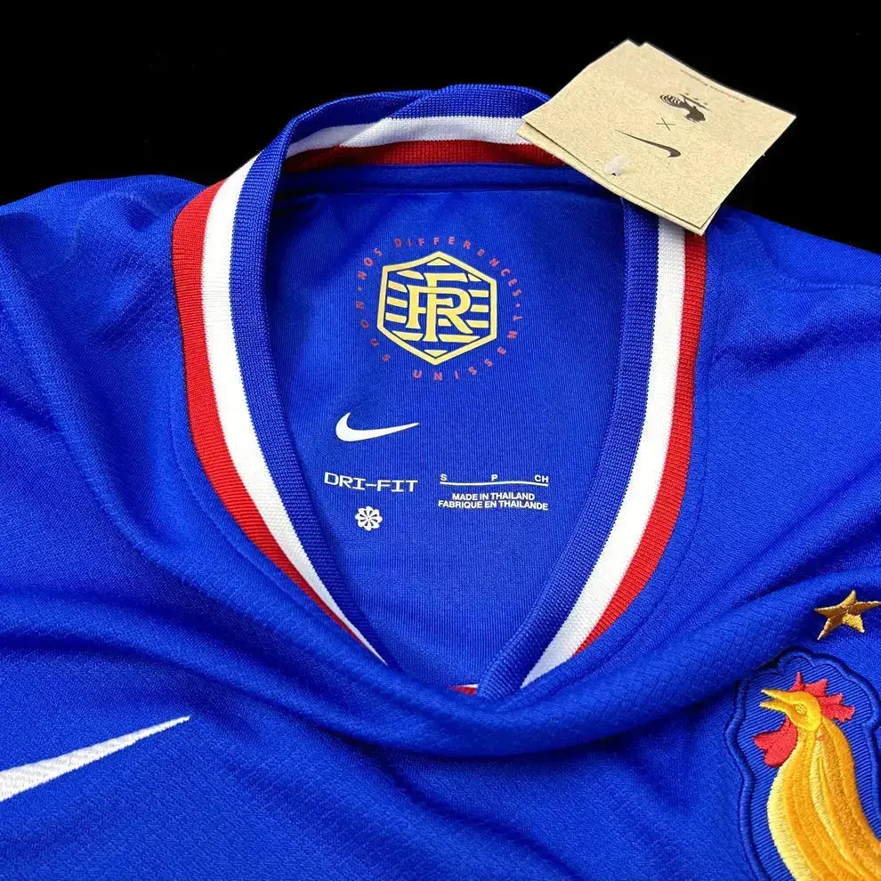 Maillot France domicile bleu 2024/2025 Yama