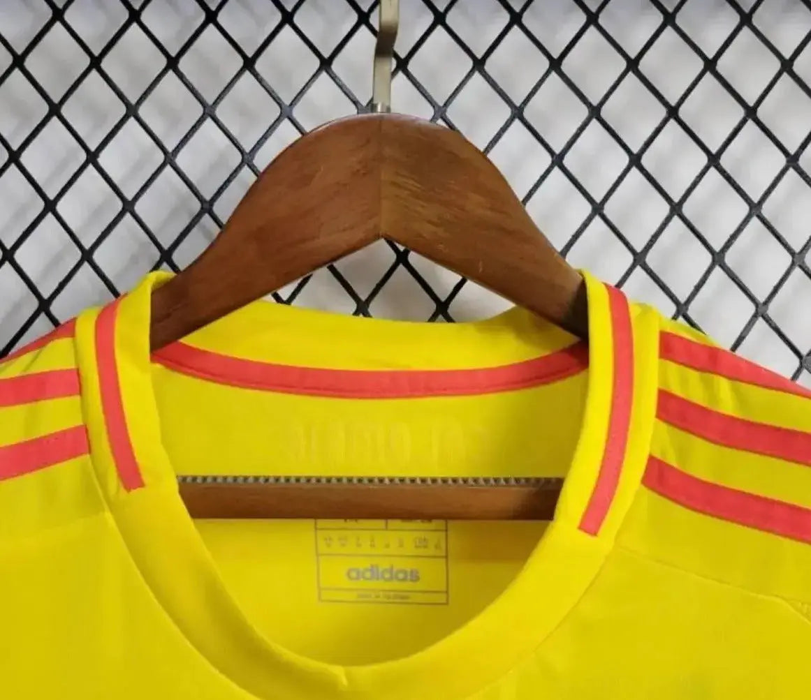 Maillot de la Colombie domicile « Jaune » Version fan 2024/2025 Yama