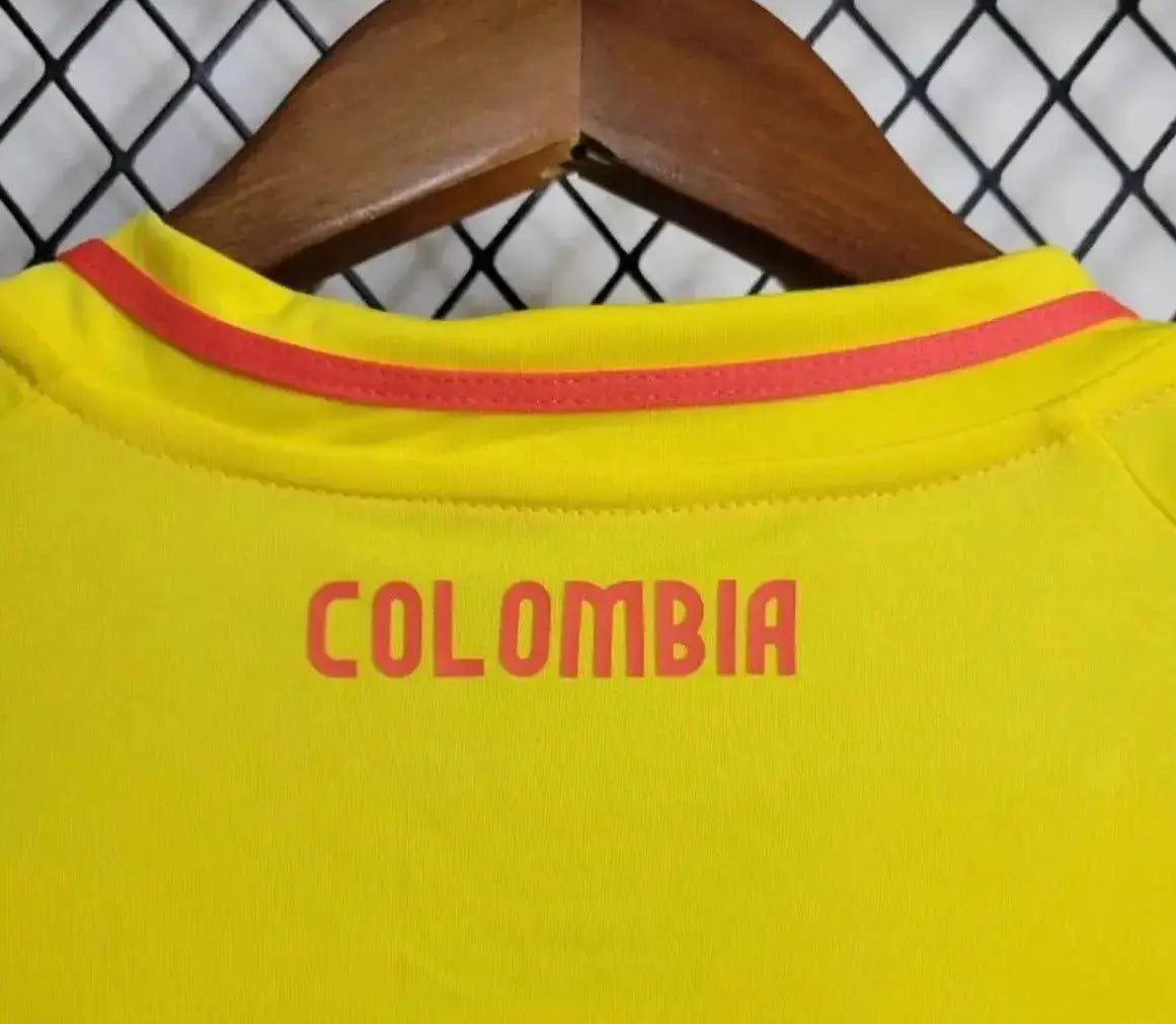 Maillot de la Colombie domicile « Jaune » Version fan 2024/2025 Yama