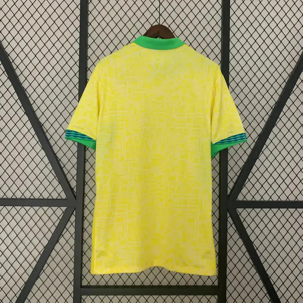 Maillot Brésil/Brazil domicile "Jaune" 2024/2025 Yama