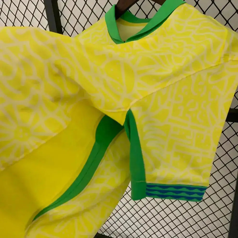 Maillot Brésil/Brazil domicile "Jaune" 2024/2025 Yama