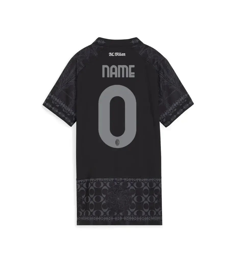 Maillot AC Milan x PLEASURES « Noir » 2024/2025 Yama