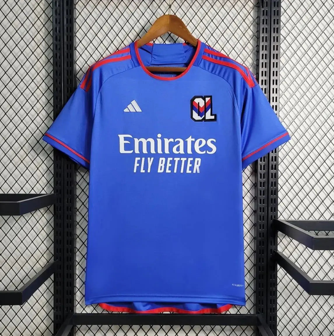 Maillot Olympique Lyonnais Extérieur "Bleu" 2024/2025 YamaFoot