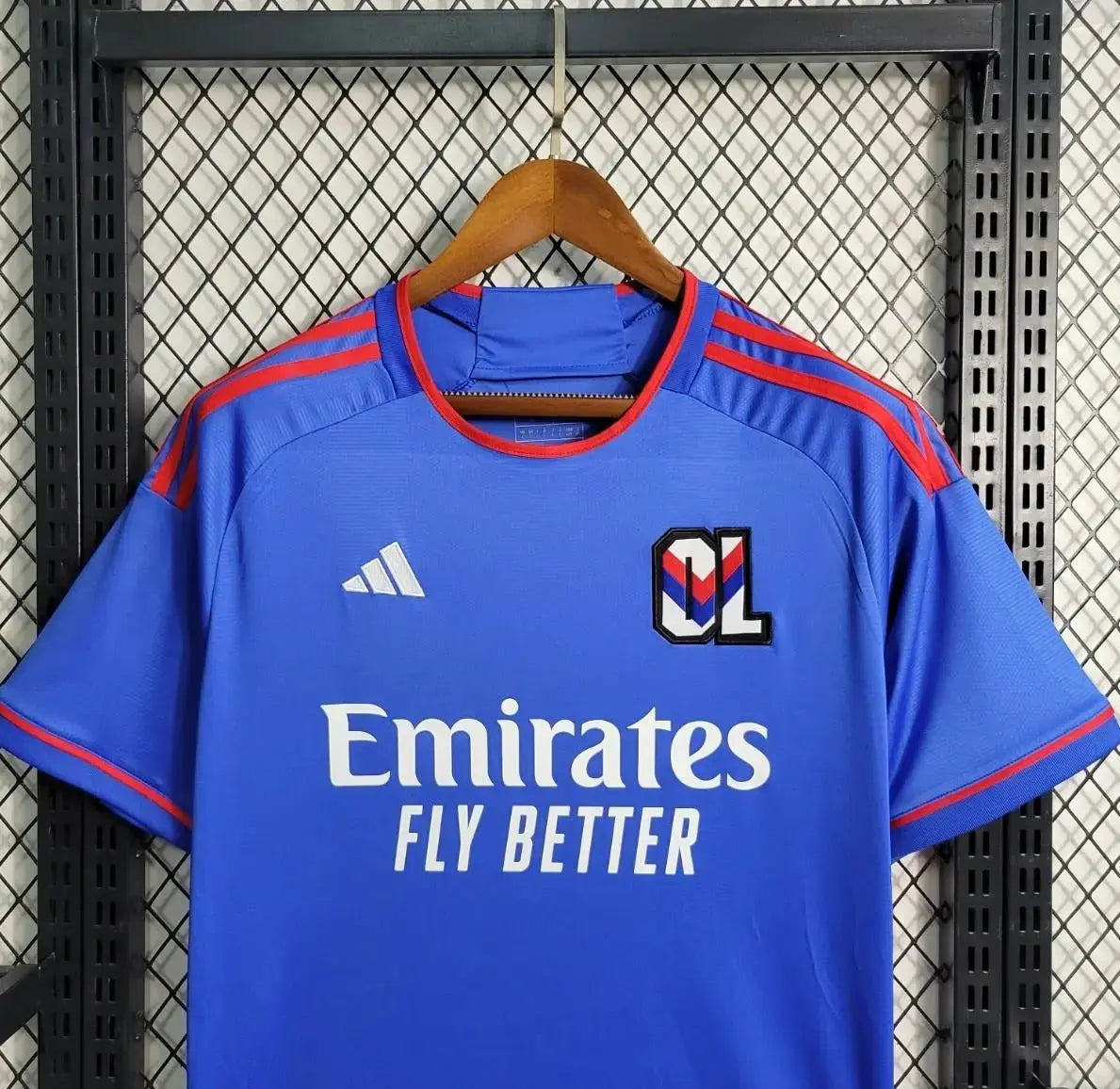 Maillot Olympique Lyonnais Extérieur "Bleu" 2024/2025 YamaFoot