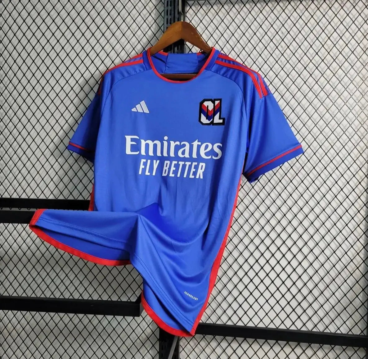 Maillot Olympique Lyonnais Extérieur "Bleu" 2024/2025 YamaFoot