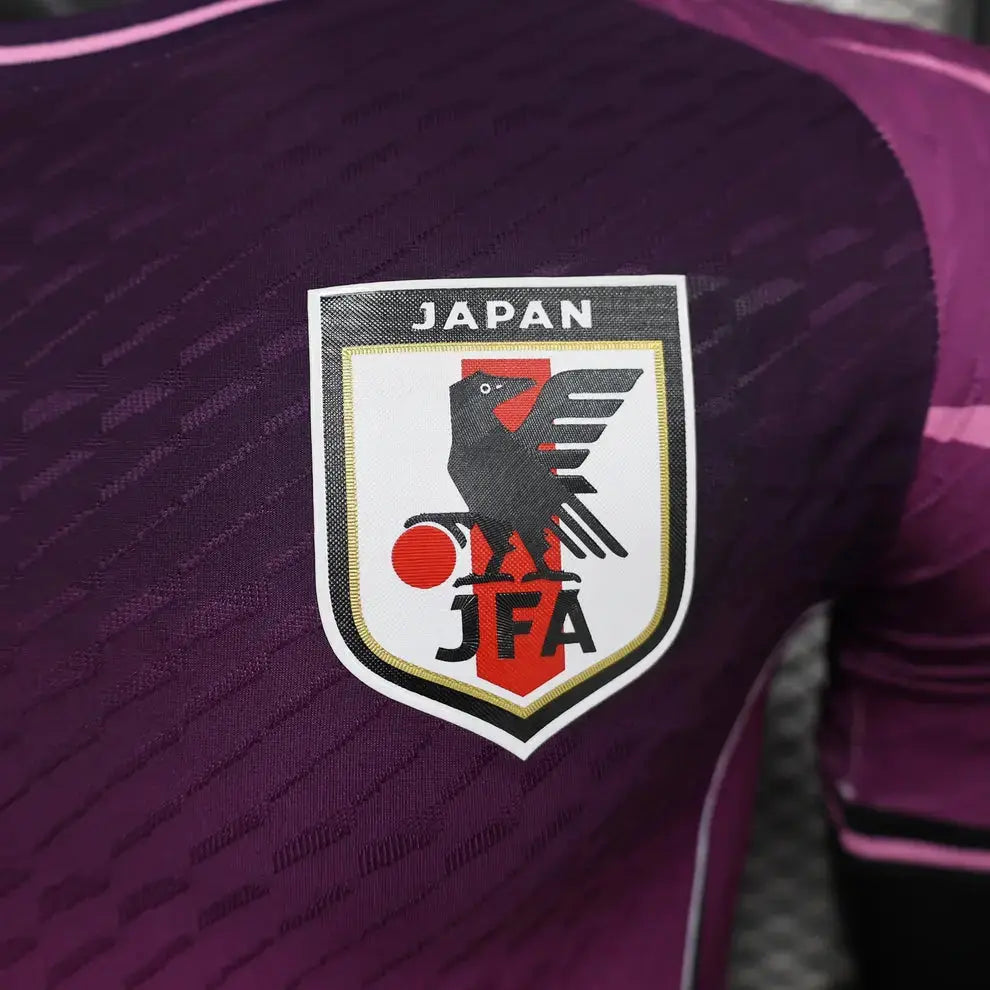 Maillot Japon Édition spéciale violet « arbre » 2024/2025 version player YamaFoot