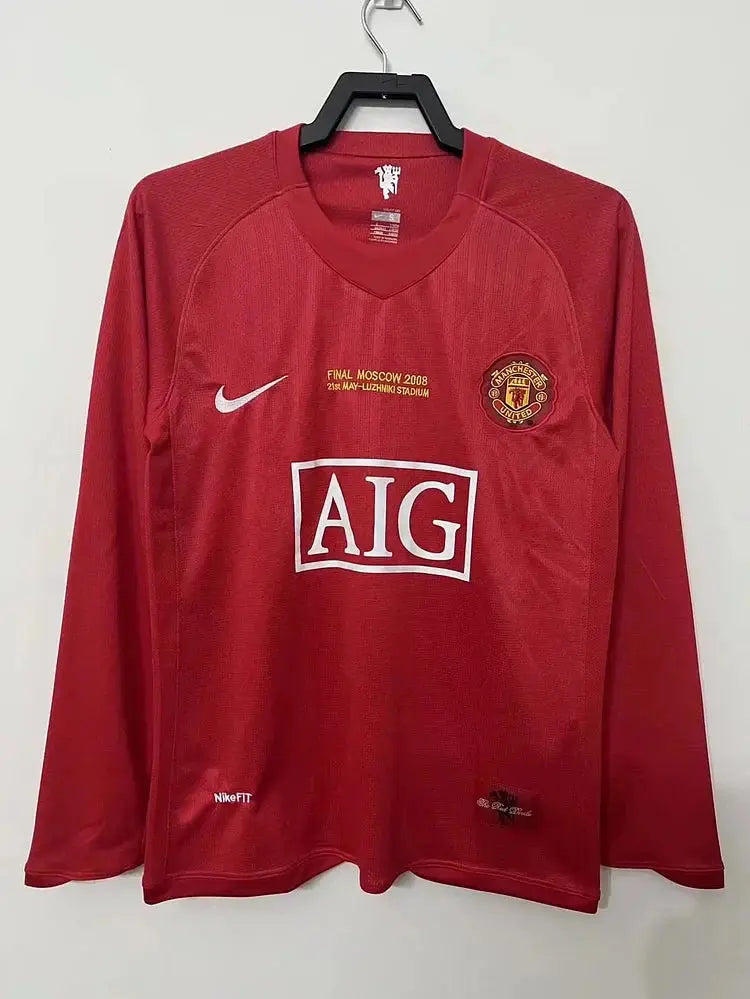 MAILLOT RETRO MANCHESTER UNITED MANCHES LONGUES 2006/2007 Onze Maillots