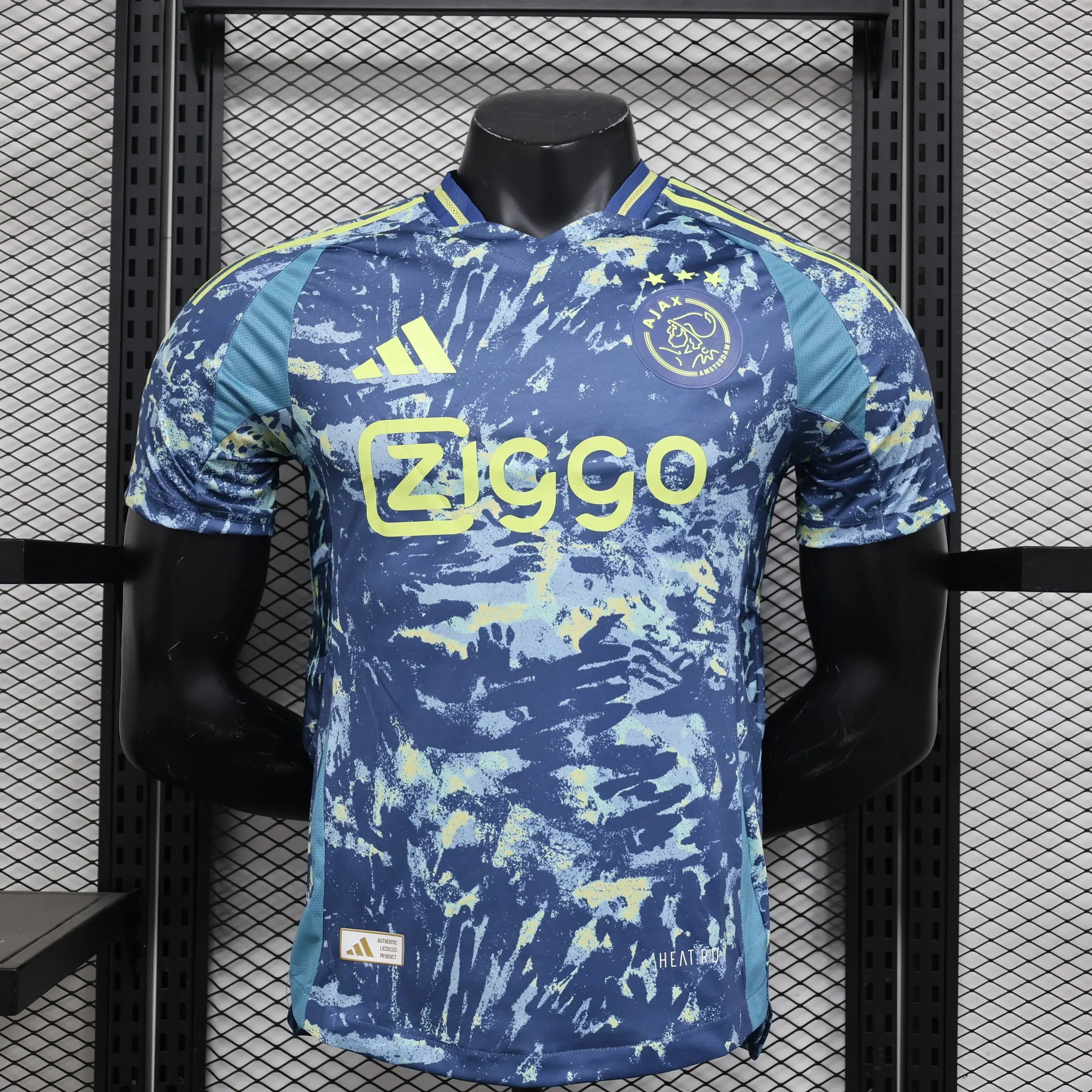 MAILLOT AJAX EXTERIEUR 2024/2025 Version Player Onze Maillots