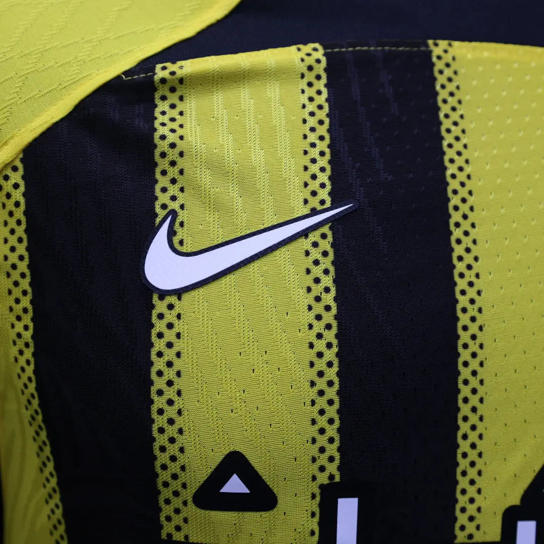 MAILLOT AL ITTIHAD DOMICILE "Jaune, Noir" 2024/2025 Onze Maillots