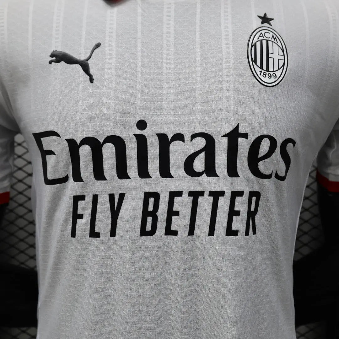 MAILLOT AC MILAN EXTERIEUR "Blanc" 2024/2025 Onze Maillots