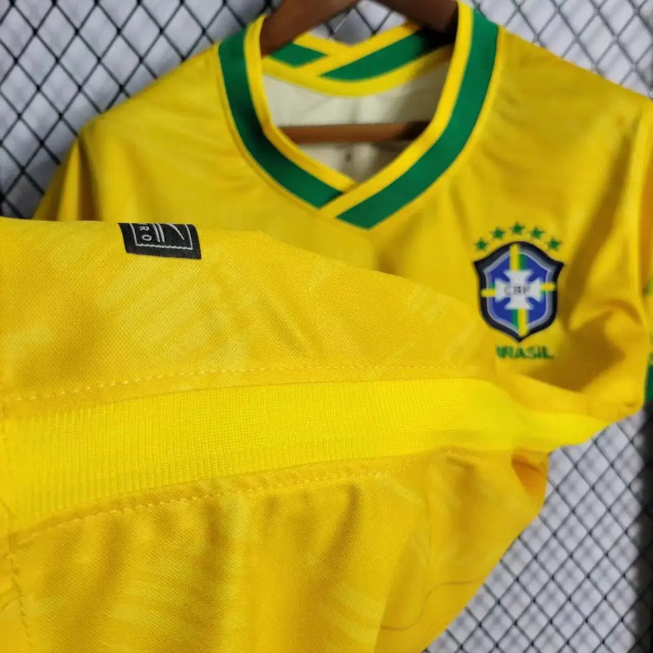 Maillot Femme du Brésil/Brazil Concept Jaune « Christ rédempteur » YamaFoot