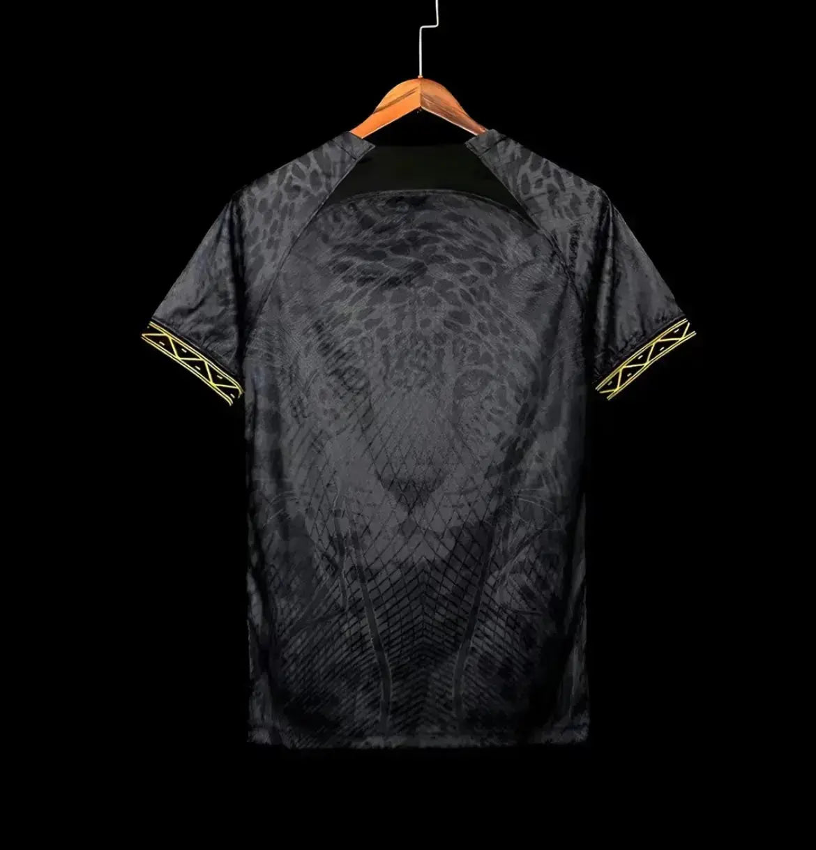 Maillot du Brésil/Brazil Concept noir « Lion » 2025 Yama