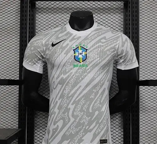 Maillot Brésil/Brazil Gardien « Gris » Version Player 2024-2025 Yama