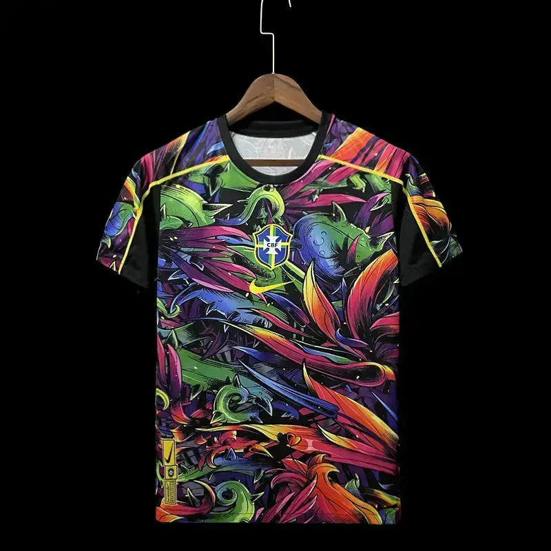 Maillot du Brésil "Multicolore" Concept 2025 Yama