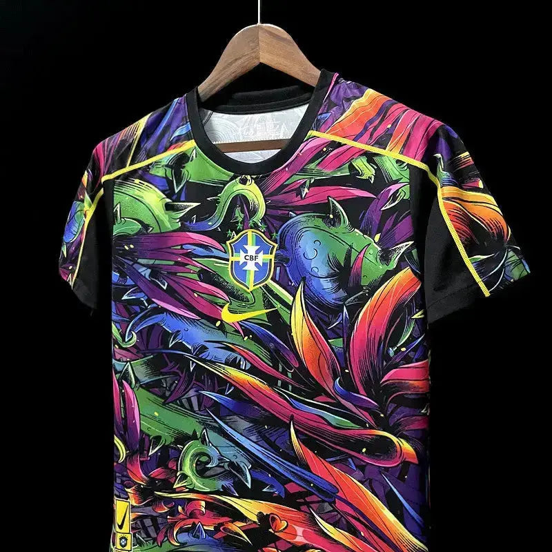 Maillot du Brésil "Multicolore" Concept 2025 Yama