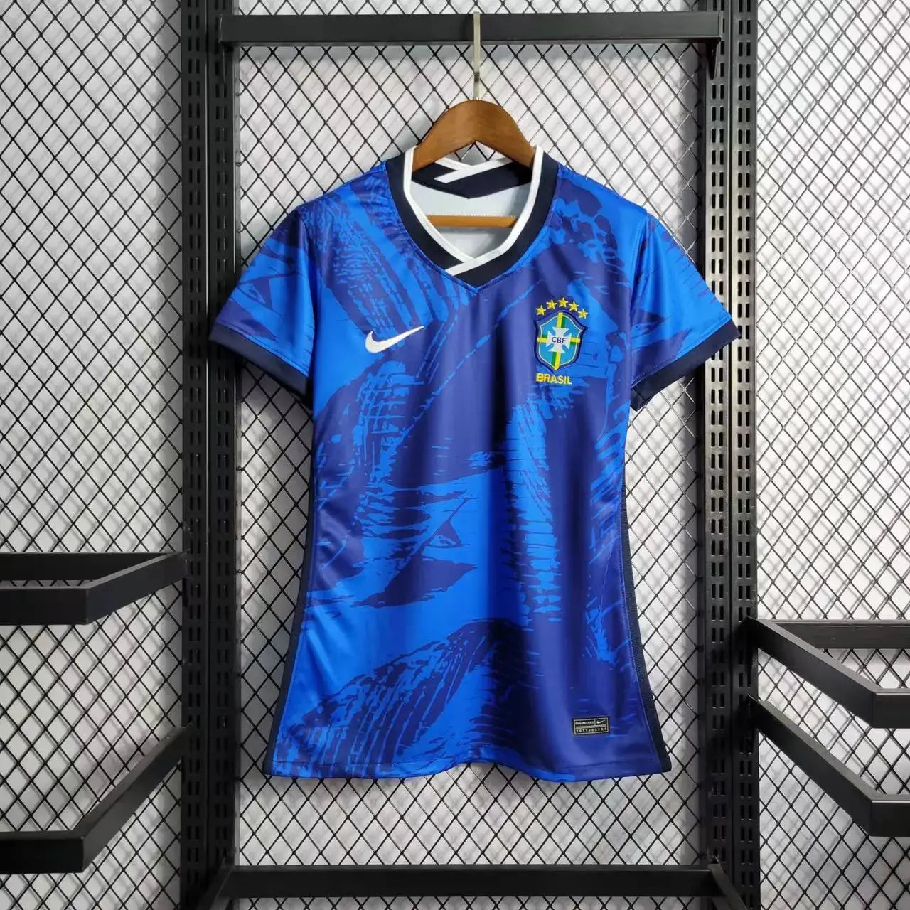 Maillot Femme du Brésil/Brazil concept "bleu" 2024 YamaFoot