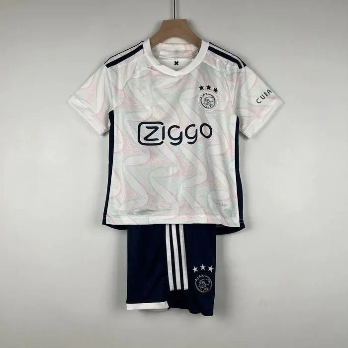 MAILLOT ENFANT AJAX EXTÉRIEUR 2023/2024 Onze Maillots