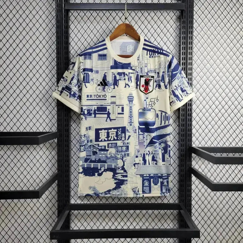 MAILLOT DU JAPON « TOKYO » bleu Yama