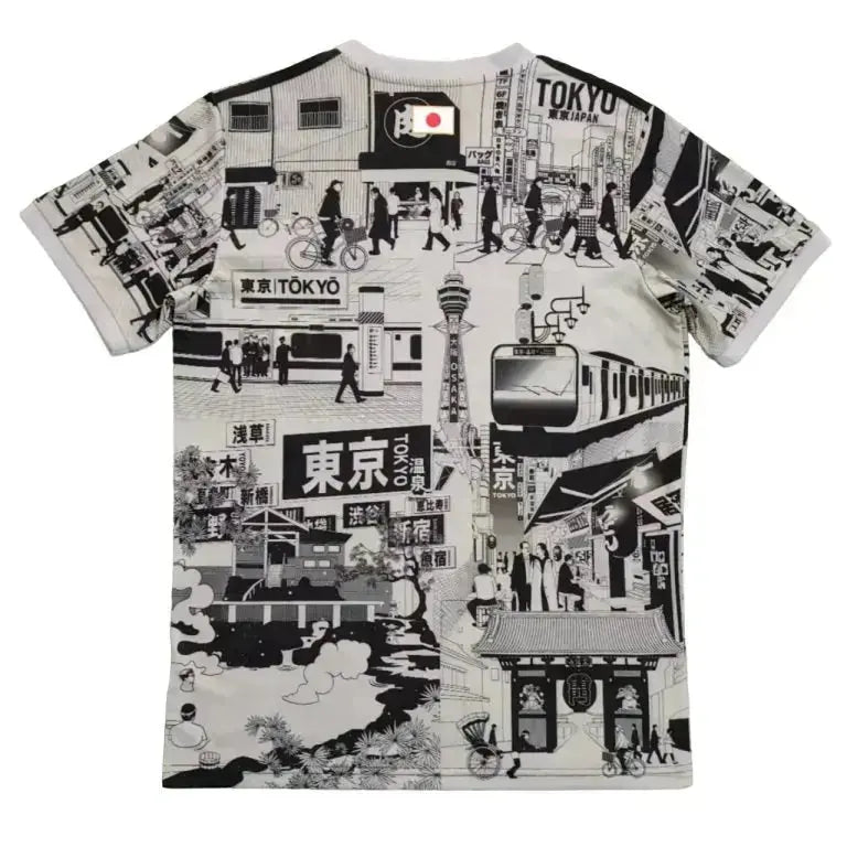 MAILLOT DU JAPON « TOKYO » noir Yama