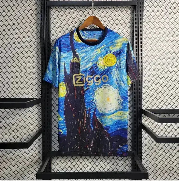 Maillot Ajax X Van Gogh édition Spéciale 2023-2024 Pandabuy